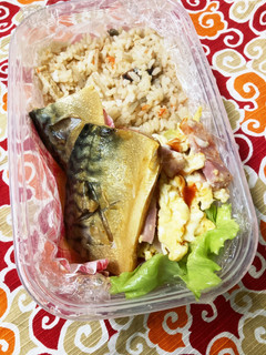 2022/9/28 鯖の味噌煮弁当-レシピのメイン写真