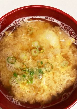 簡単お味噌汁･･･玉ねぎと卵(^^♪-レシピのメイン写真