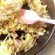 ダイエット応援!茹でもやし玄米チャーハン