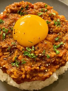 レンジのみで作る!究極の無水キーマカレー-レシピのメイン写真