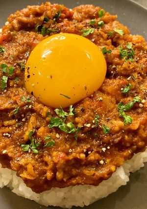 レンジのみで作る！究極の無水キーマカレー-レシピのメイン写真