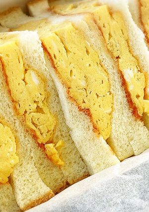 懐かしい喫茶店の味、ふわふわたまごサンド-レシピのメイン写真