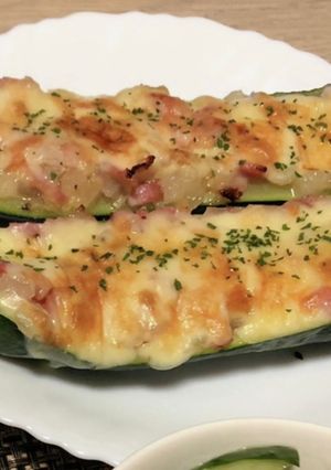 ズッキーニのチーズ焼き-レシピのメイン写真
