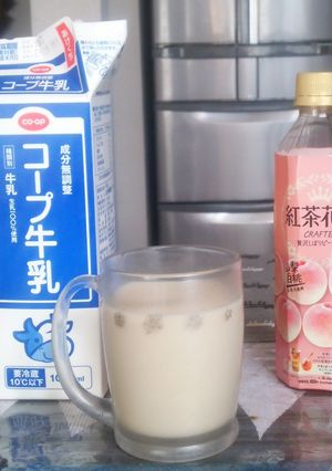 紅茶花伝ＣＲＡＦＴＥＡでミルクティー-レシピのメイン写真