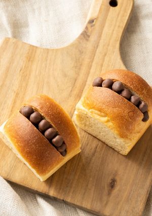 プレミアムつぶつぶチョコパン-レシピのメイン写真