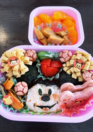 ミッキーキャラ弁☆幼稚園用☆2歳-レシピのメイン写真
