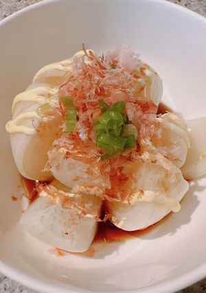 超簡単！レンジで丸ごとマヨポン玉ねぎ！-レシピのメイン写真