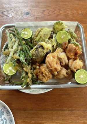 鶏肉と野菜天ぷら-レシピのメイン写真
