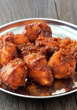 バイきんぐ西村さん監修!ヤンニョムチキン-レシピのメイン写真