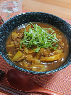 出汁にスパイス香る♪純和風!カレーうどん-レシピのメイン写真