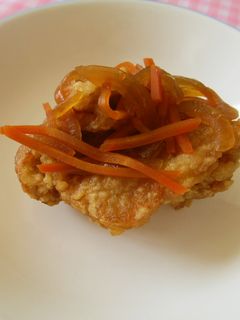 【学校給食】鶏の唐揚げレモンソース-レシピのメイン写真