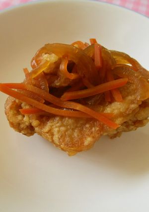 【学校給食】鶏の唐揚げレモンソース-レシピのメイン写真
