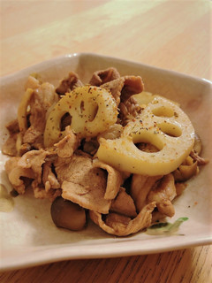 豚肉と蓮根のオイスターソース炒め-レシピのメイン写真