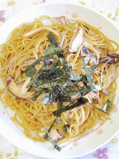 きのこバターしょうゆパスタ-レシピのメイン写真