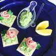ほうれん草ペッパーチーズと生ハムカナッペ