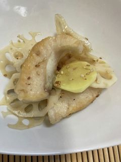 ブリのさっぱりレンコン酢-レシピのメイン写真