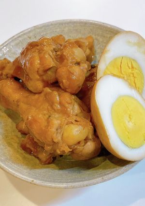 手羽元のさっぱり煮-レシピのメイン写真