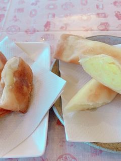 春巻きの皮でアップルパイとさつまいもパイ-レシピのメイン写真