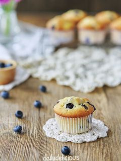 ブルーベリークリームチーズマフィン-レシピのメイン写真