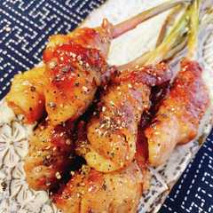 รูปของ 葉しょうがの豚巻き照焼き