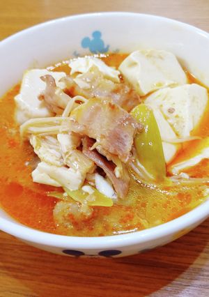 豆腐とネギの味噌チゲ-レシピのメイン写真