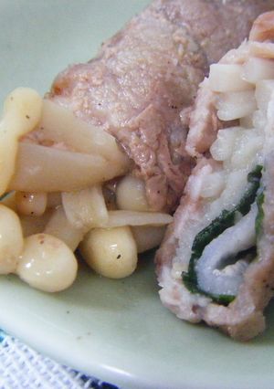 ポン酢で♪ジュワッと豚肉シソえのき巻き✿-レシピのメイン写真