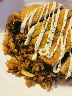 カツそばめし●2種ソースのそばめし-レシピのメイン写真