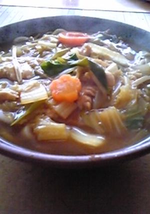 お蕎麦屋さん風　カレーうどん-レシピのメイン写真