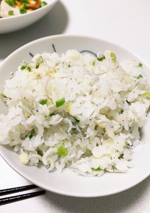 入れて混ぜるだけなのに絶品！しらすご飯！-レシピのメイン写真