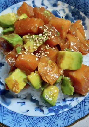我が家のポキ丼-レシピのメイン写真