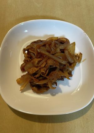 八丁味噌で美味い！玉ねぎと豚肉の炒め物-レシピのメイン写真