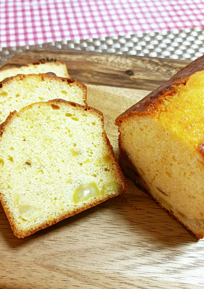 ★栗の甘露煮入り＊パウンドケーキ＊♪-レシピのメイン写真