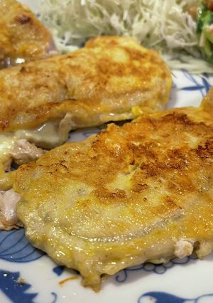 とろけるチーズと豚ロースのピカタ-レシピのメイン写真