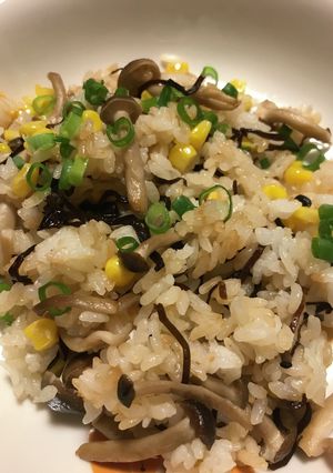 塩昆布のバターライス-レシピのメイン写真