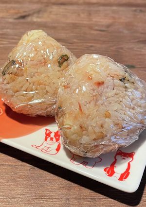 三升漬とチーズおかか おにぎり-レシピのメイン写真