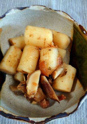 ごぼうの梅煮-レシピのメイン写真