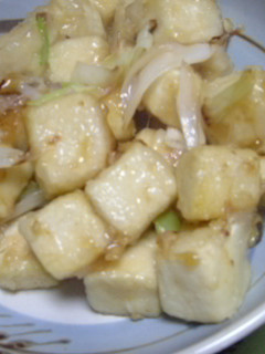 高野豆腐塩ダレ炒め-レシピのメイン写真