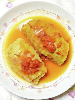 ロールキャベツのトマト煮込み-レシピのメイン写真