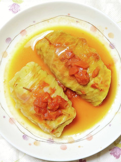 ロールキャベツのトマト煮込み-レシピのメイン写真