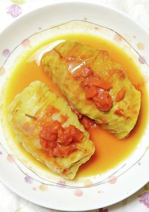 ロールキャベツのトマト煮込み-レシピのメイン写真