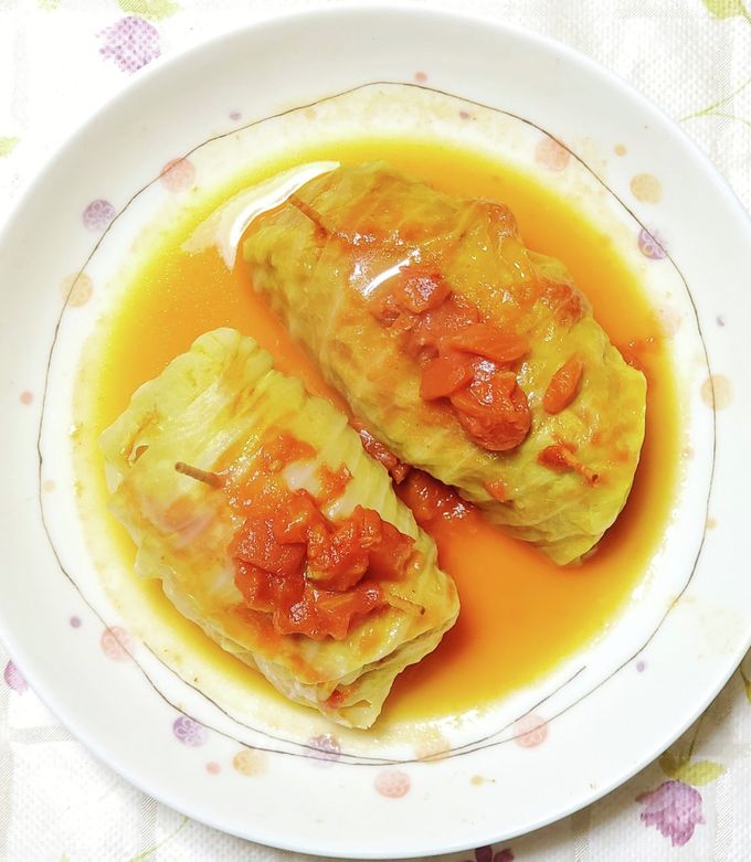 ロールキャベツのトマト煮込み-レシピのメイン写真