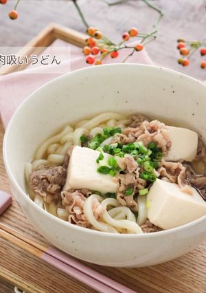 肉吸いうどん-レシピのメイン写真
