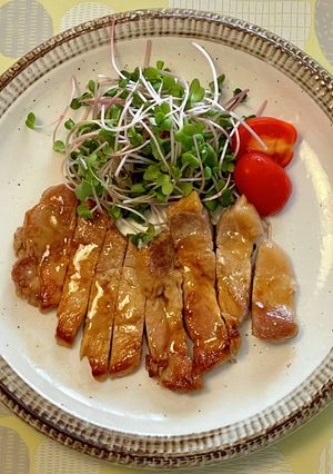 トンテキかき醤油焼-レシピのメイン写真