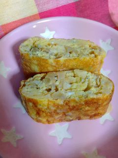 ザーサイ卵焼き-レシピのメイン写真