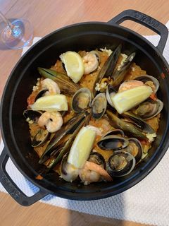 Staubで作るパエリア(お米3合)-レシピのメイン写真