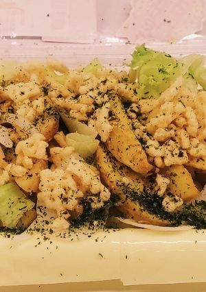 玉葱レタスWダブルポテトバーベキュー味-レシピのメイン写真
