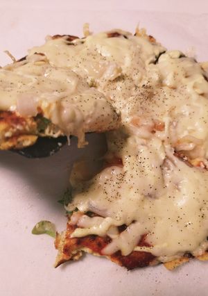 カロリーカット豆腐ピザ-レシピのメイン写真