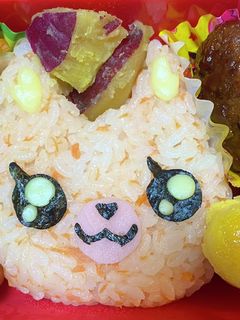 【記録用】デパプリ♡コメコメ【キャラ弁】-レシピのメイン写真