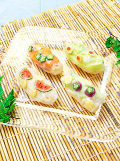 生春巻きうどん-レシピのメイン写真