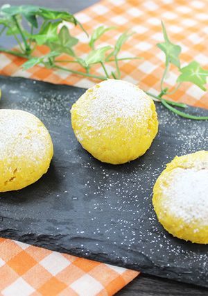 材料3つ！かぼちゃとバナナのもちもちパン-レシピのメイン写真